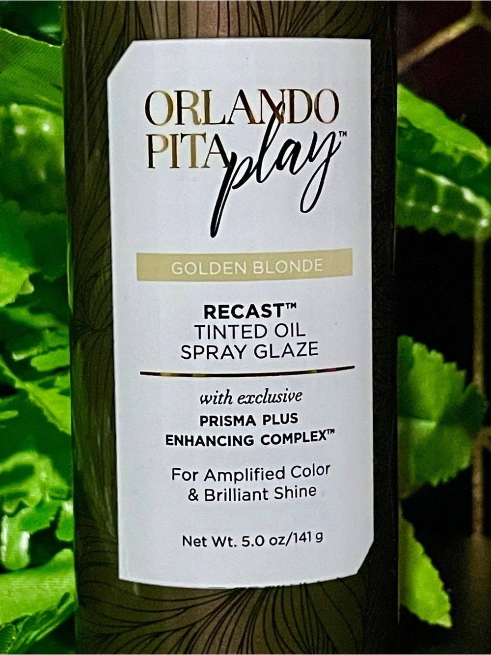Orlando Pita Play Recast Tinted Oil Spray Glaze - Golden Blonde